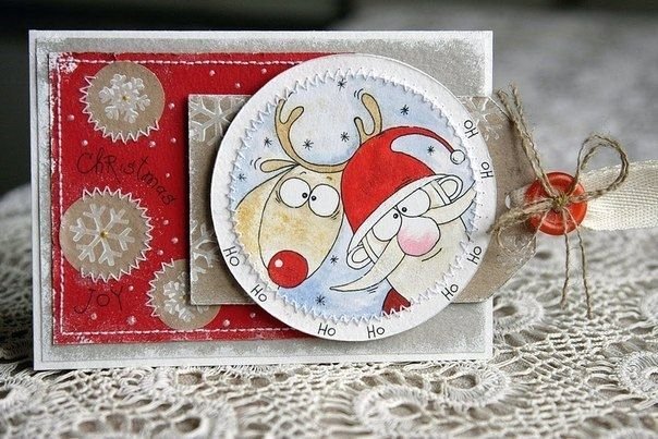 Новогодняя открытка своими руками нарисовать Новогодняя открытка своими руками нарисовать